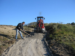 KFP-paden van Koers in de duinen van Wassenaar.