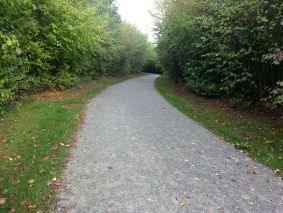 Wassergebundene Wegedecke DurEko-mix Koers GmbH DurEko-mix Wasserroute Essen Deckschicht wassergebundene Wegedecke